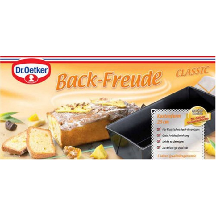 Форма для випічки пирога / хліба класична 25 х 11 см Back - Freude Classic Dr. Oetker