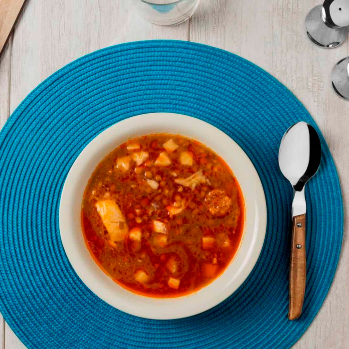 372100 Ложка столова  (дерев. ручка)