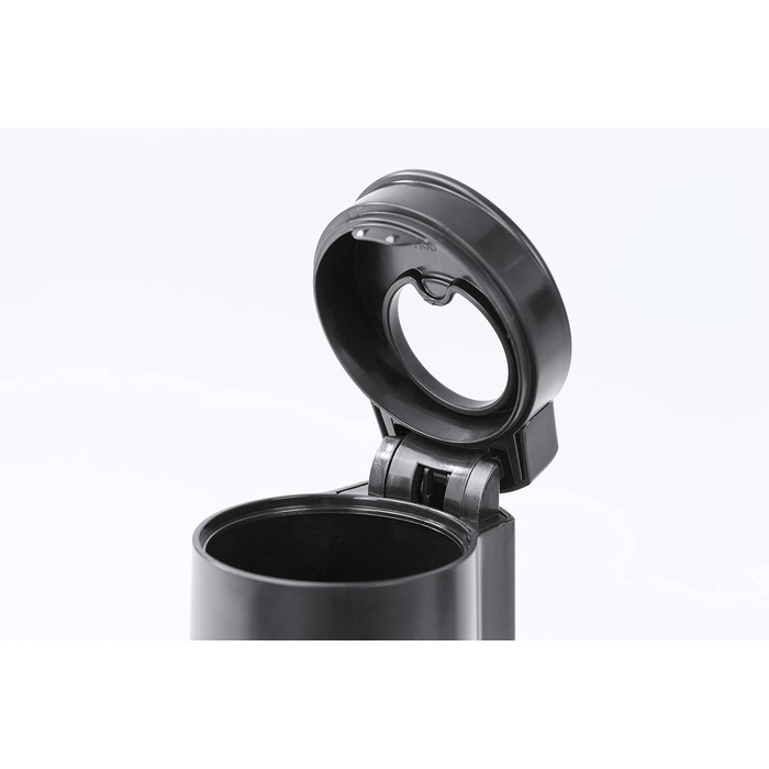 Дизайн повільної соковижималки, результат тесту 'Дуже добре', соковижималка для фруктів, овочів і зелені, великий завантажувальний отвір 75 мм Ø для цілих фруктів, з ситом для соку і сорбету, чорний, нержавіюча сталь, 500 -