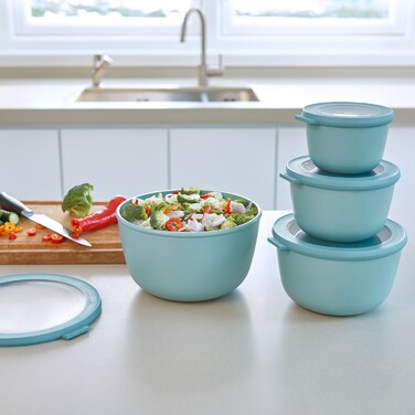 Набір контейнерів високих 4 предмета Nordic Blue Cirqula Mepal