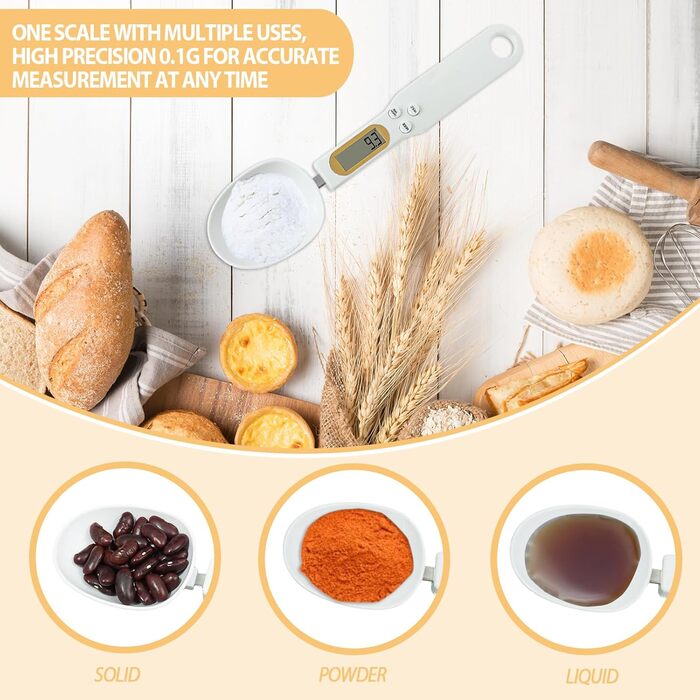 Електронна мірна ложка до 500 г LEIBOCHAO