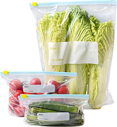 Вакуумні пакети 30 пакетів 20 х 10 / 23 х 15,5/ 26,5 х 32 см HYRYC