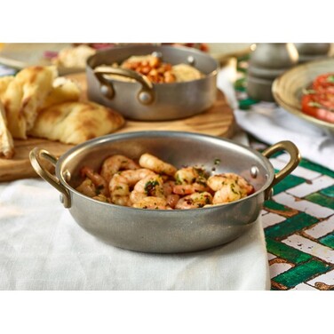 Сковорода для подачи 15.5*4 см, 660 мл, круглая, металлическая, Vintage Steel, GenWare