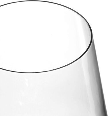 Келихи для рислінгу LEONARDO HOME PUCCINI (набір з 6 шт.) Келихи для вина, стійкі до подряпин (400 мл) Можна мити в посудомийній машині та довговічні Вічні келихи для білого вина Сучасний дизайн Келих для рислінгу Puccini 069540 6 келихів (келих для черво