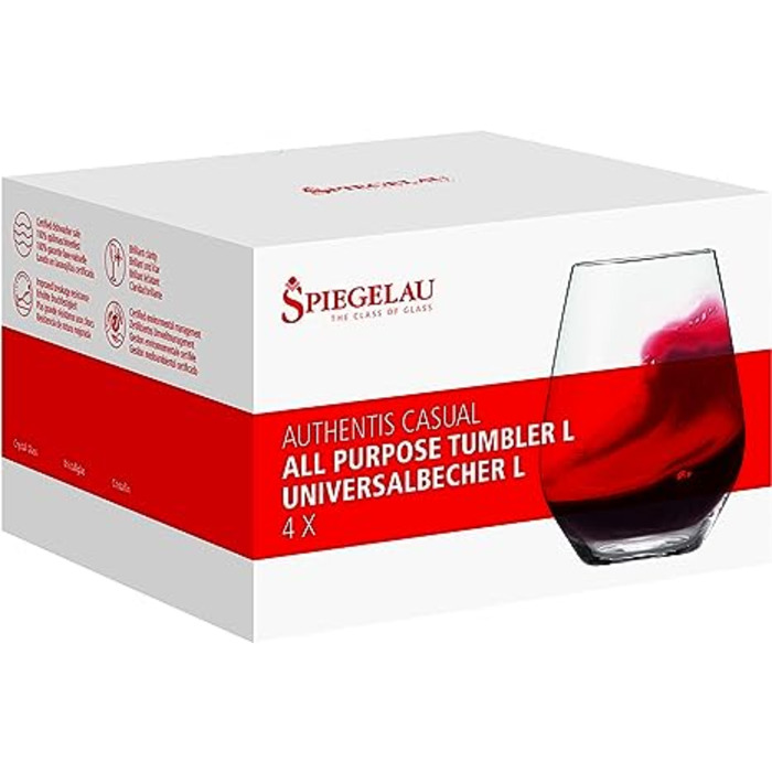 Набір склянок 112 мм 4 предмети Authentis Spiegelau