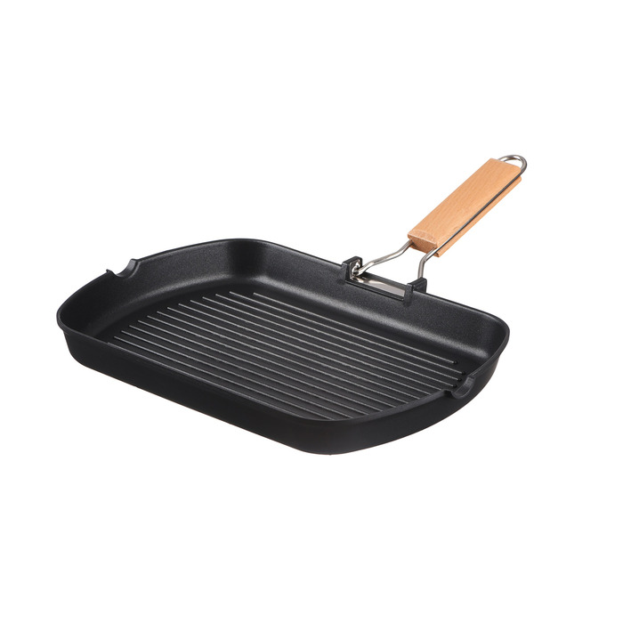 ARDESTO Gemini Baceno Сковорода-гриль, 34x24см, Алюминий, Черный