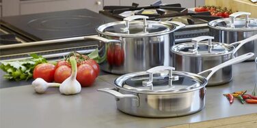 Каструля з кришкою 22 см Demeyere Industry Zwilling