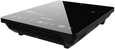 Плита индукционная 2000 Вт портативная Full Crystal Onyx Cecotec