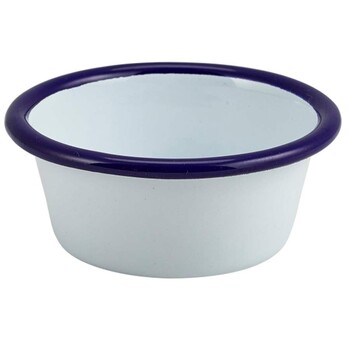Соусник 8х3,2 см, 90 мл, емаль, білий, GenWare