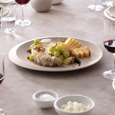 Тарілка сервірувальна 37 см, бежева Newmoon Beige Villeroy & Boch