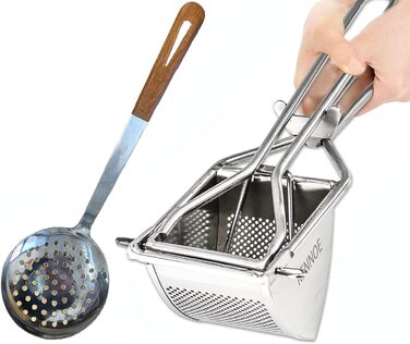 Картопледавка - Прес для шпецле - Професійний картопледавку - Картопледавка для картопляного пюре, фруктових соків, овочевого пюре (картопледавка та шумівка)