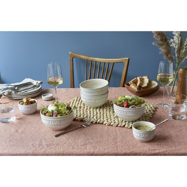 Набір керамічних мисок з вакуумними кришками 12 см, 6 предметів, білий Fresh & Save Zwilling