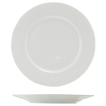 Тарелка 23 см, Incise Porcelain Lavara, GenWare