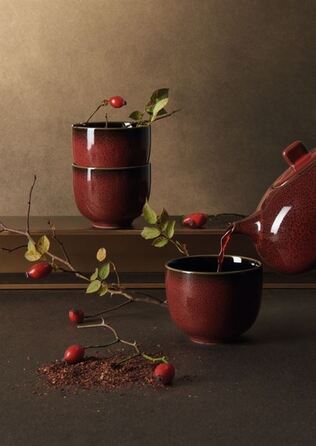 Чаша 18 см ржаво-красная Kolibri ASA-Selection