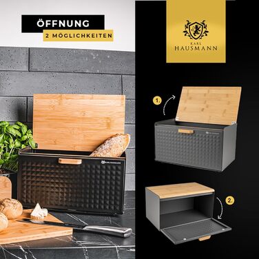 Хлібниця з бамбука 35 x 25 x 15,5 см KARL HAUSMANN