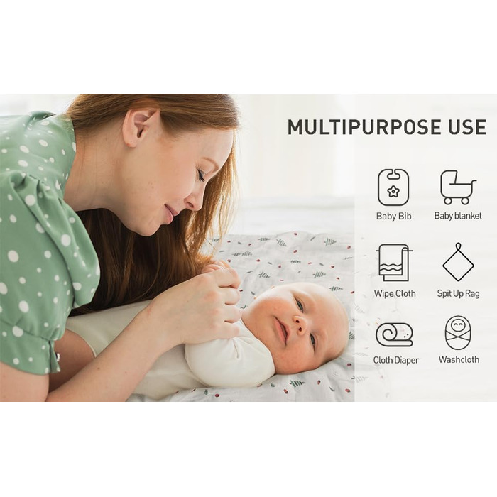 Набір із 6 рушників для дітей 70 х 70 см GLLQUEN BABY