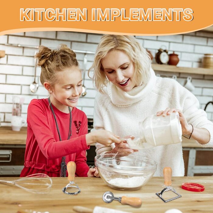 Приладка для пельменів Unvtap, 2-предметна машина для вареників, набір машин для пельменів, машина для равіолі, машина для маульташен, машина для равіолі з нержавіючої сталі, машина для тортелліні для макаронів та пельменів (мала 75 мм, велика 95 мм), 2-п