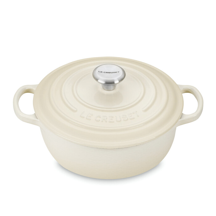 Казан овальний 4,1 л меренга Meringue Le Creuset