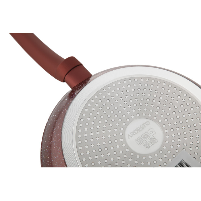 ARDESTO Сковорода Gemini Molise, 24см, алюміній, червоний