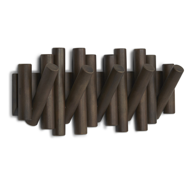 Вішалка настінна picket зістарений горіх Umbra