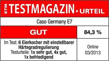 Дизайнерська яйцеварка, електронна яйцеварка до 7 яєць, знімний тримач для яєць, звуковий сигнал, 13 рівнів приготування, без бісфенолу А, з мірним стаканом і яйцесборніком, 14 см Д x 18 см Ш x 20,5 см В, 7 -