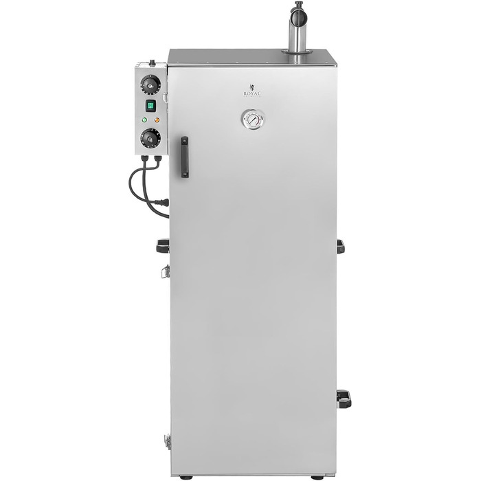 Коптильня з нержавіючої сталі 8 решіток 45 x 60 x 132 см Royal Catering