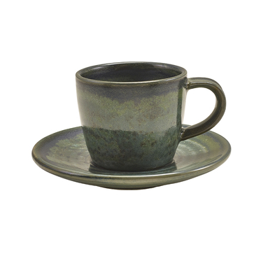 Страва 11.5 см, зелена, Terra Porcelain Aqua Green, GenWare