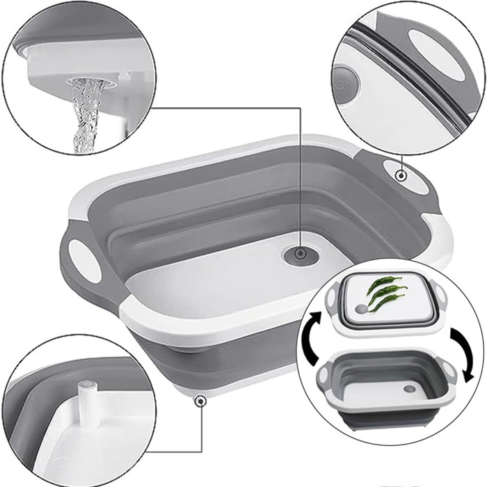 Кухонна обробна дошка 3 в 1 WZHHDM