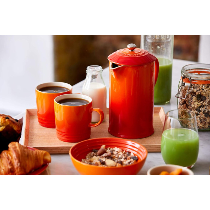 Керамічний кухоль Le Creuset, 0,35 л, 70302351700002 (червоний, 350 мл)