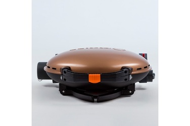 КОМПЛЕКТ Портативний переносний газовий гриль O-GRILL 500, бронзовий + шланг в подарунок! Код: 011674