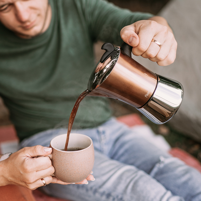 Гейзерна кавоварка Fissman на 6 порций / 360 мл (3317)