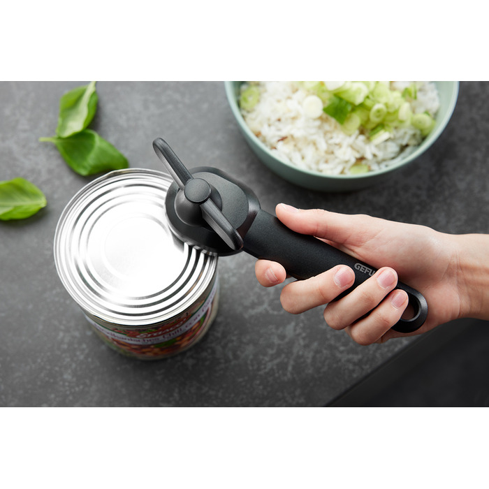 Нож консервный, черный 17,5 см Gefu