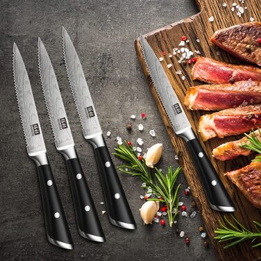 Набор из 6 ножей для стейка 13 см в подарочной коробке SHAN ZU