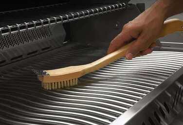 Щетка для чугуна с латунным ворсом и скребком Napoleon 62028 Код: 003743