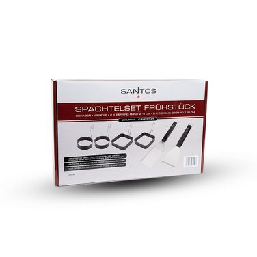 Набір лопаток і форм для приготуванні на грилі, 6 предметів, Santos