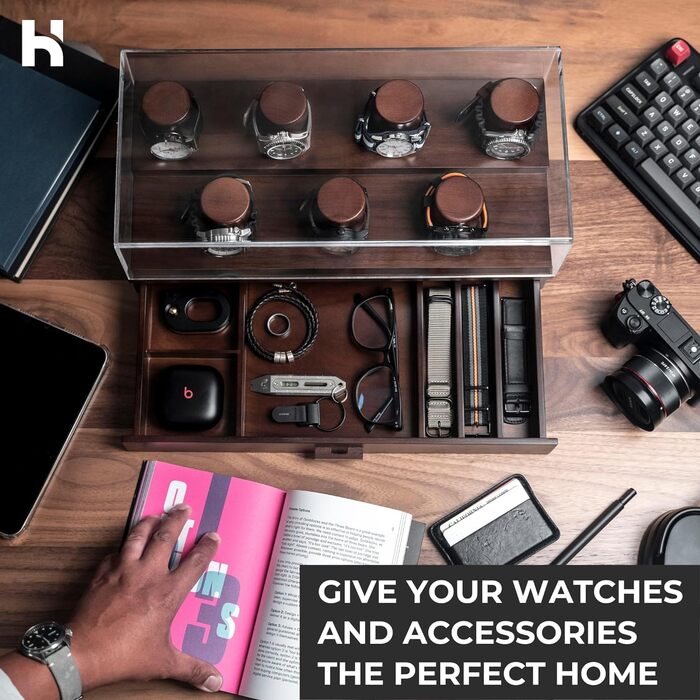 Витрина для часов премиум-класса на 7 часов Holme & Hadfield