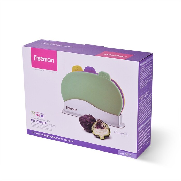 Набір обробних дощок 29 х 22 см 3 предмети Fissman