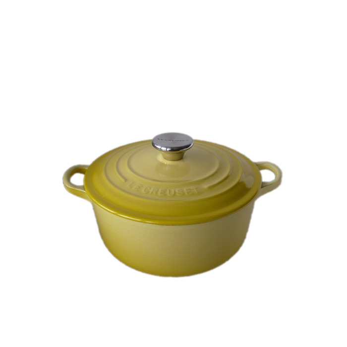 Каструля / жаровня 24 см, жовтий Le Creuset