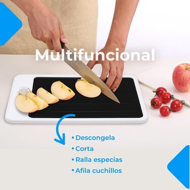 Доска для размораживания и нарезки 36,5 x 25 см, белый NK