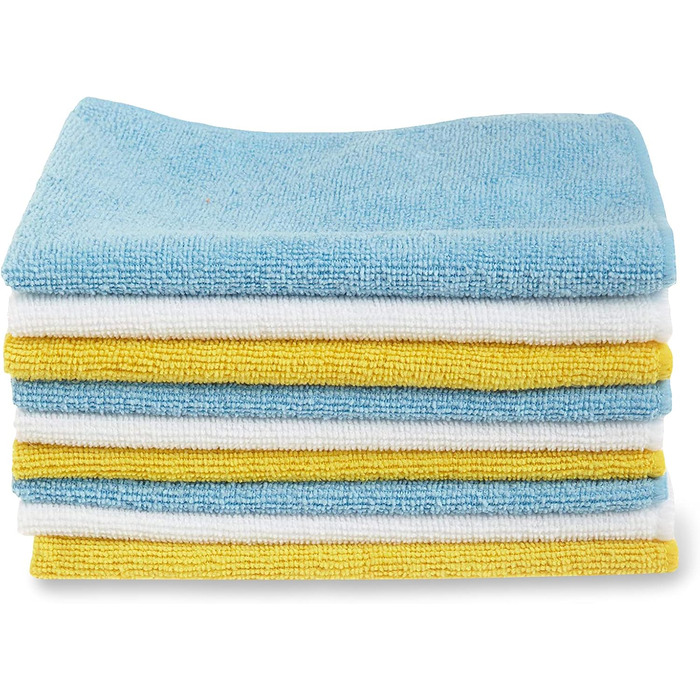 Салфетка для уборки из микрофибры 12 шт 30,5 x 40,6 см Amazon Basics