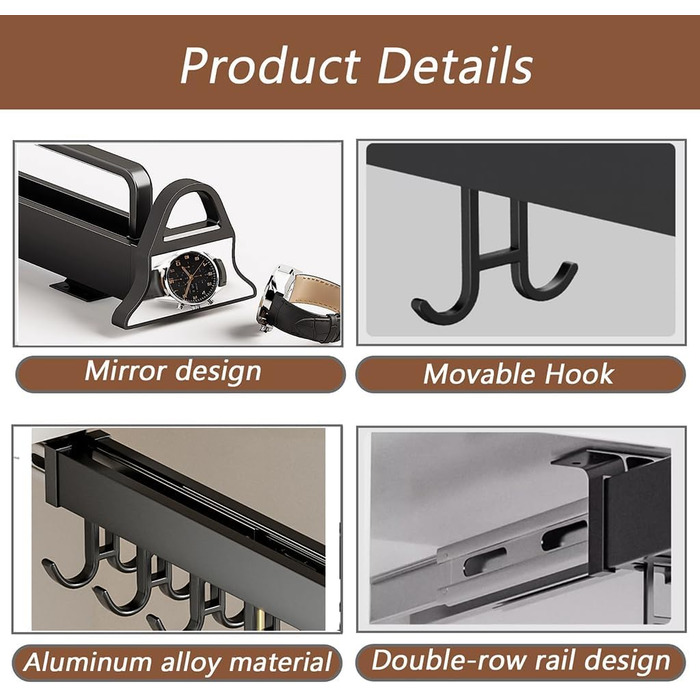 Настінний органайзер для кухонного приладдя 26 см Generisch