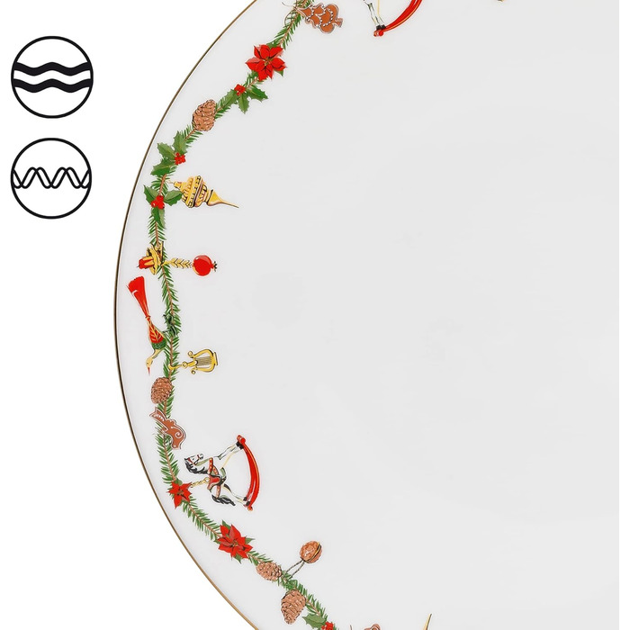 Рождественский сервиз на 6 персон, 18 предметов Nora Christmas Hutschenreuther