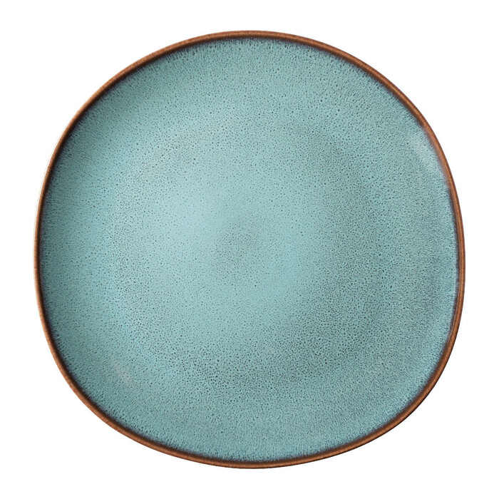 Тарілка 28 см бежева / Бірюзова Lave Villeroy & Boch
