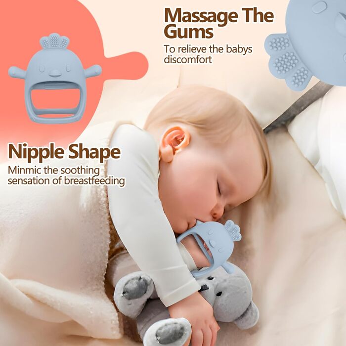 Силіконовий ніблер для дітей синій HOMETTER