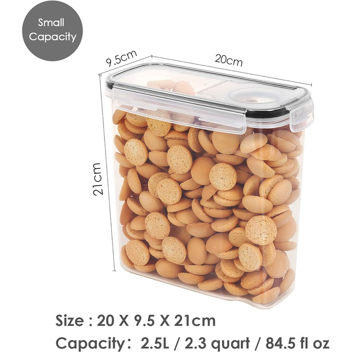 Набір банок для зберігання Vtopmart