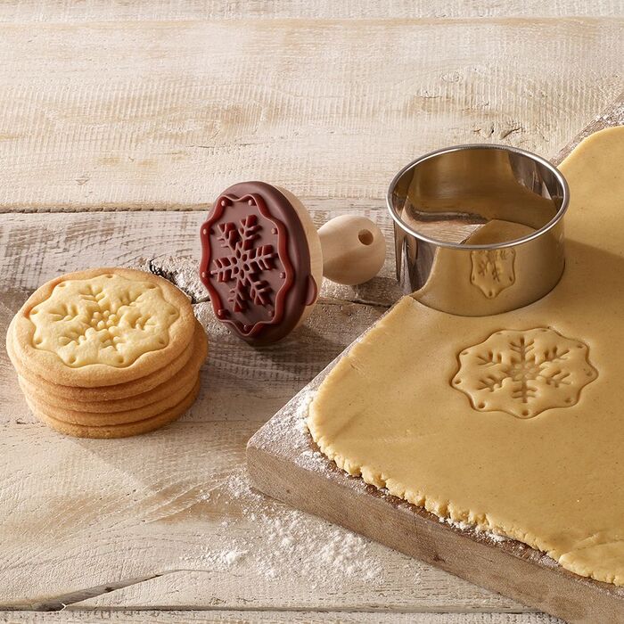 Набір штампів для печива, 2 предмета, 7 см, RBV Birkmann