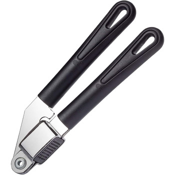 Прес для часнику Westmark - Premium Graphite Edition - з очисним елементом - не потребує очищення - для часнику, імбиру та Ко - менше зусиль (ніжний)