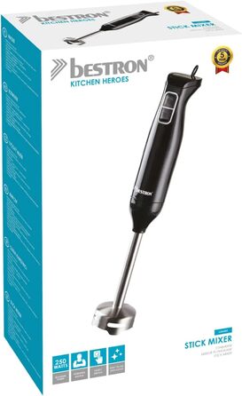 Ручний блендер з 2 швидкостями та ергономічною ручкою Bestron