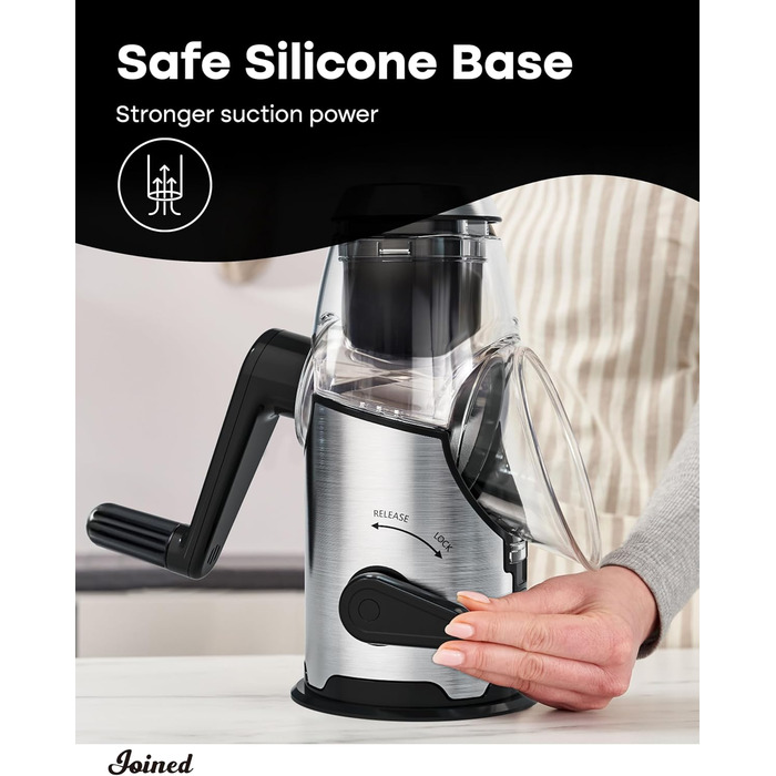 Терка для сиру роторна, нержавіюча сталь Joined