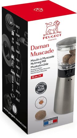 Мускатний горіх нержавіюча сталь 15 см, 33088 Daman